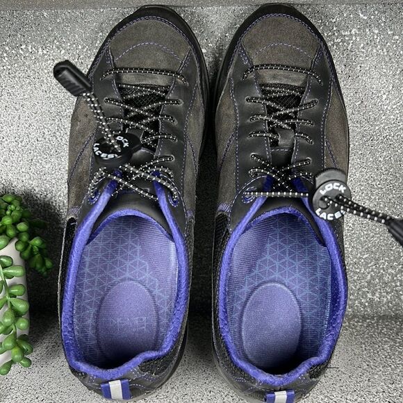 Dansko Leather Slip On Lock Laces Sneakers Shoes Size 10.5 11 - Picture 7 of 8